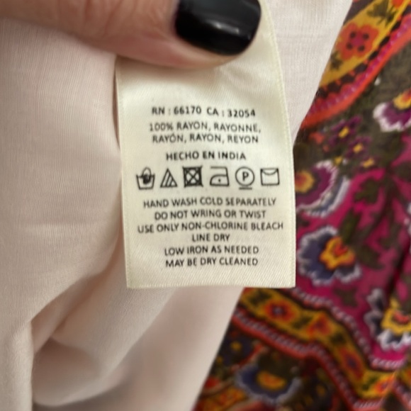 Anthropologie Akemi + Kin Murol Maxi Short Sleeve Dress Size 14 - Picture 8 of 9